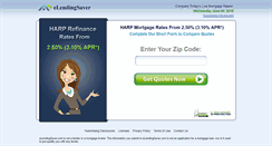Desktop Screenshot of elendingsaver.com